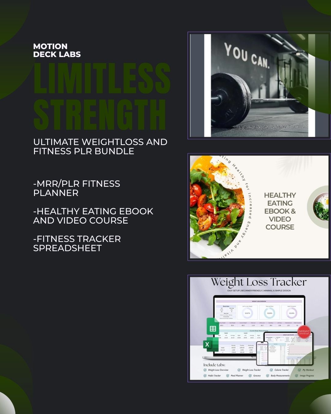 Ultimate Fitness & Weight Loss Digital Bundle